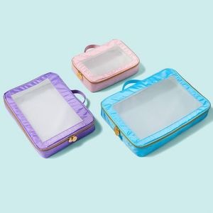 Stoney Clover Lane x Target 3pc Packing Cube Set Blue/Purple/Light Pink